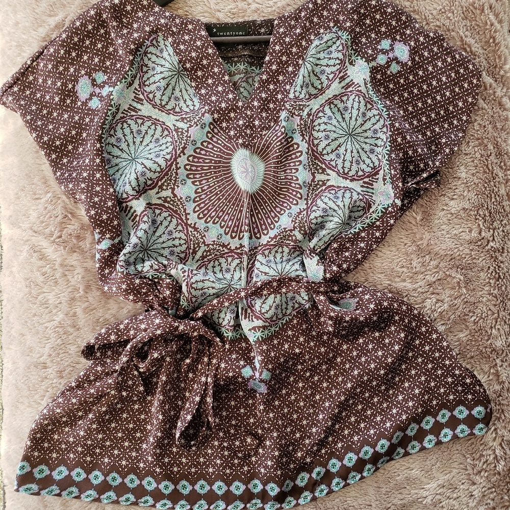 🤠Boho Silky Tunic